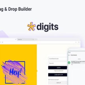 Digits  – WordPress Mobile Number Signup and Login